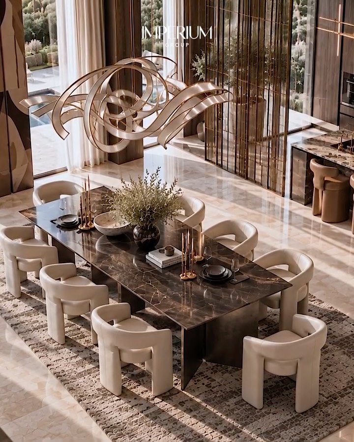 Designed & Built by @imperium.uae
Stone, timber, and light; put together with restraint, built to la...