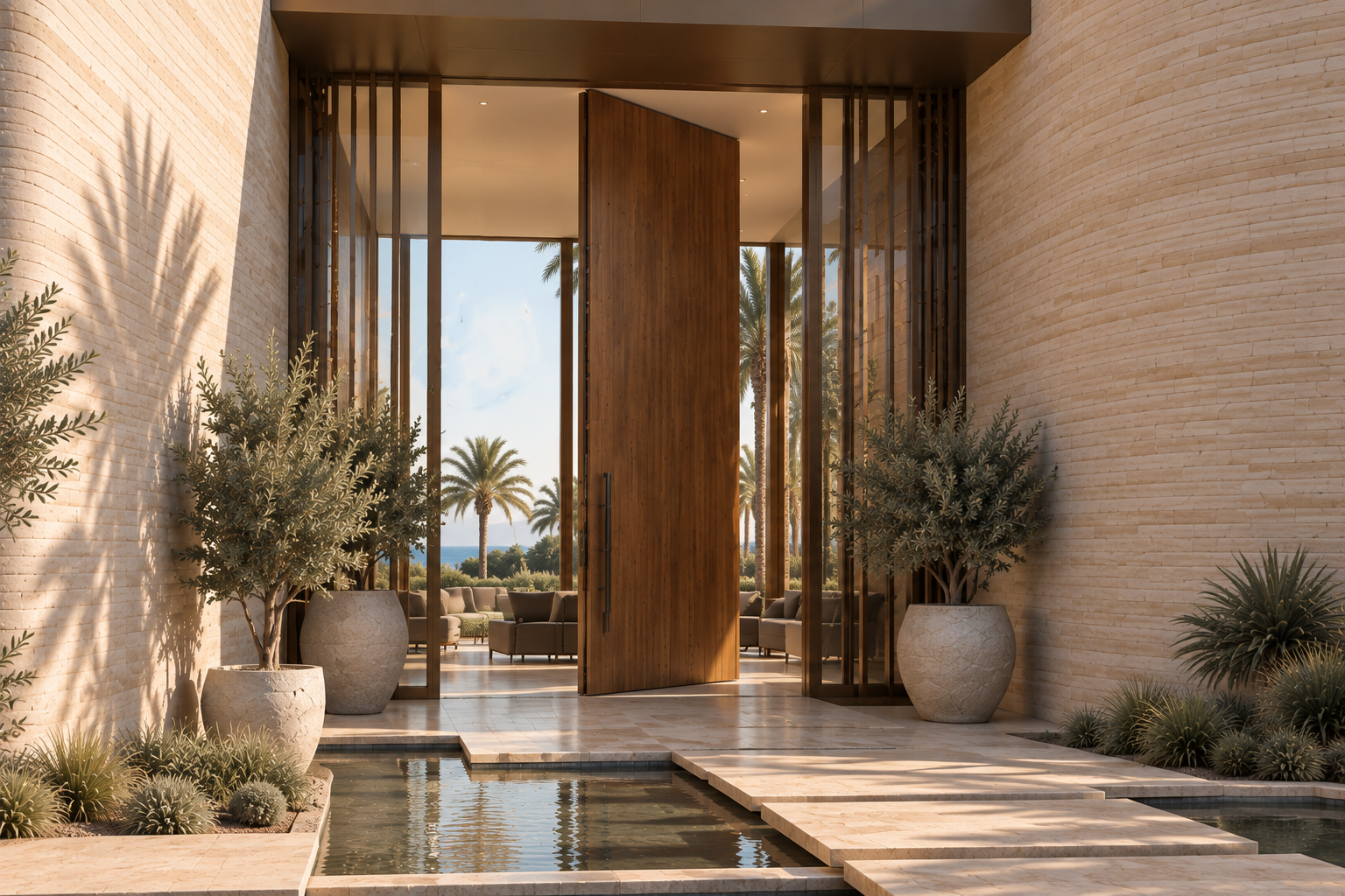 Pivot Door Detail